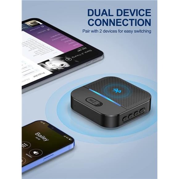 Bluetooth Receiver for Home Stereo/Speakers, Wireless Audio Adapter - Picture 7 of 7